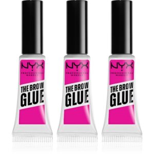 NYX Professional Makeup The Brow Glue gel pentru sprancene 3x5 g-ro