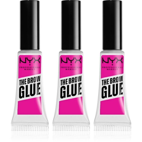 NYX Professional Makeup The Brow Glue gel pentru sprancene 3x5 g-ro