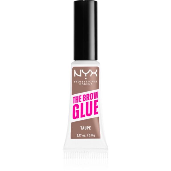 NYX Professional Makeup The Brow Glue gel pentru sprancene culoare 02 Taupe 5 g-ro