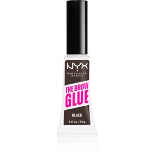 NYX Professional Makeup The Brow Glue gel pentru sprancene culoare 05 Black 5 g-ro