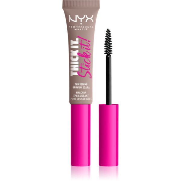 NYX Professional Makeup Thick it Stick It Brow Mascara mascara pentru sprâncene culoare 02 Cool Blonde 7 ml-ro
