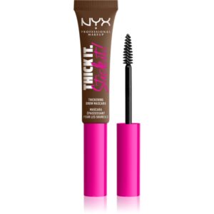 NYX Professional Makeup Thick it Stick It Brow Mascara mascara pentru sprâncene culoare 06 Brunette 7 ml-ro