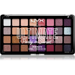 NYX Professional Makeup Ultimate Shadow Palette paletă cu farduri de ochi culoare Party on Sunset 32x0