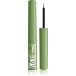 NYX Professional Makeup Vivid Brights eyeliner culoare 02 Ghosted Green 2 ml-ro