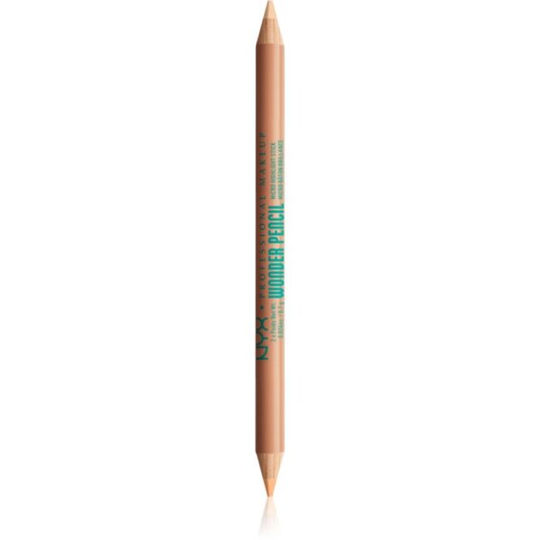 NYX Professional Makeup Wonder Pencil creion dermatograf cu doua capete culoare 02 Medium 2x0