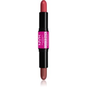 NYX Professional Makeup Wonder Stick Cream Blush baton pentru dublu contur culoare 03 Coral N Deep Peach 2x4 g-Țena