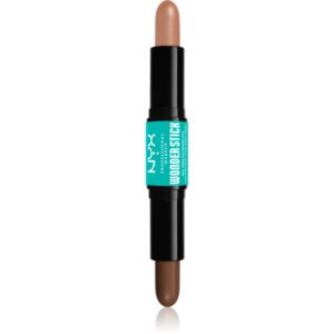 NYX Professional Makeup Wonder Stick Dual Face Lift baton pentru dublu contur culoare 04 Medium 2x4 g-ro