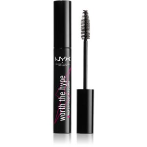 NYX Professional Makeup Worth The Hype mascara waterproof culoare 01 Black 7 ml-ro