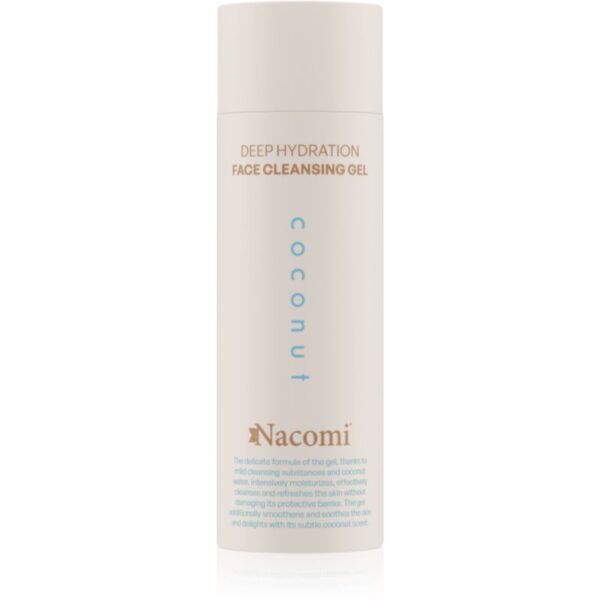 Nacomi Deep hydration gel de curățare Coconut 140 ml-Țena