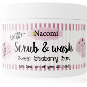 Nacomi Fluffy... Sweet Blueberry Foam exfoliant pentru corp 180 ml-ro