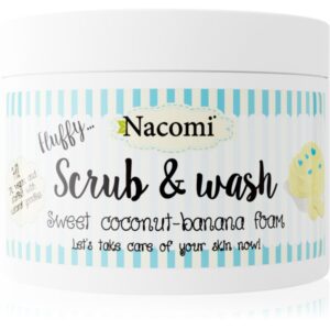 Nacomi Fluffy... Sweet Coconut-Banana spuma de curatare 180 ml-ro