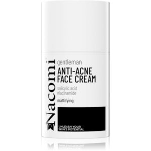 Nacomi Gentleman cremă hidratantă matifiantă pentru ten cu acnee pentru barbati 50 ml-Țena