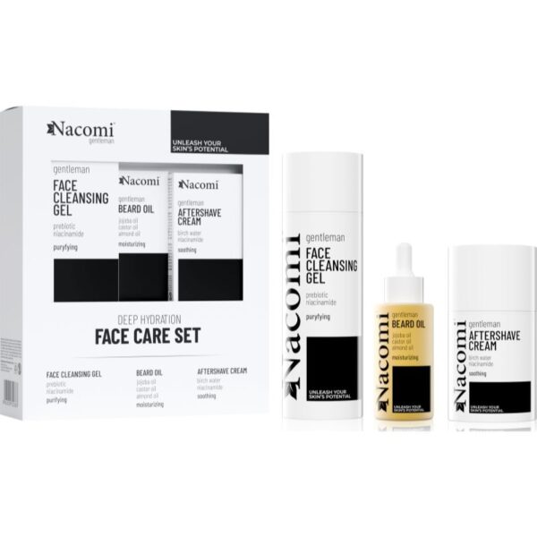 Nacomi Gentleman set cadou faciale pentru bărbați-Țena