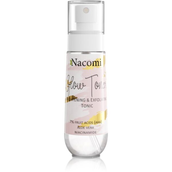 Nacomi Glow Toner solutie tonica cu efect de iluminare Cu AHA Acizi 80 ml-ro