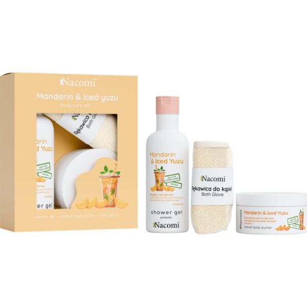 Nacomi Mandarin & Iced Yuzu set cadou pentru corp-Țena