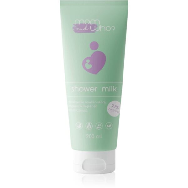 Nacomi Mom & Who lapte pentru dus pentru femei gravide 200 ml-ro