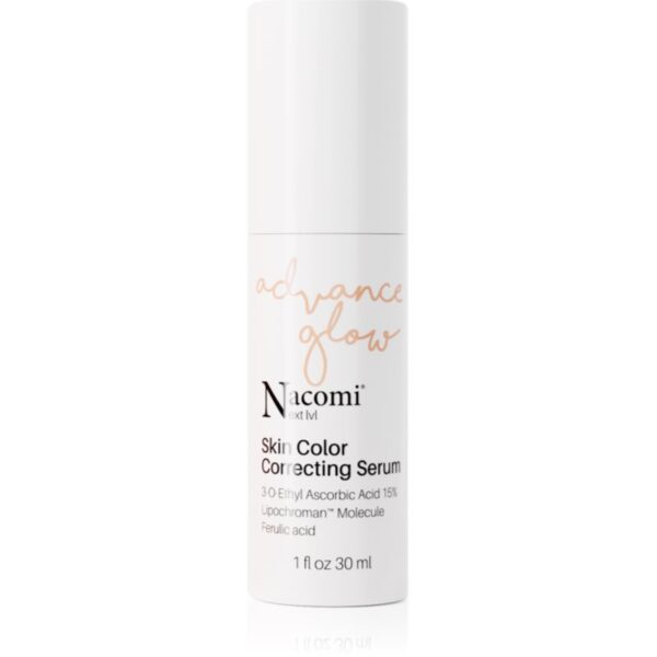 Nacomi Next Level Advance Glow ser pentru uniformizarea nuantei tenului 30 ml-ro