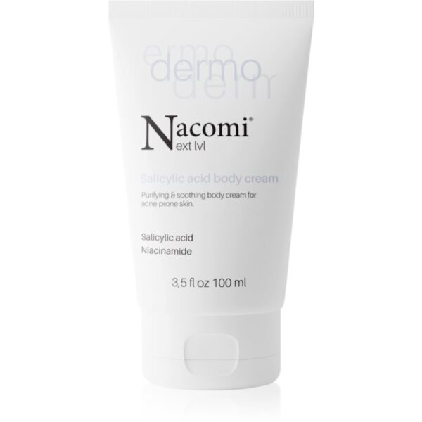Nacomi Next Level Dermo crema de curatare cu efect de calmare pentru corp 100 ml-ro