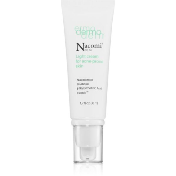 Nacomi Next Level Dermo crema pentru acnee ce reglementeaza producția de sebum 50 ml-ro