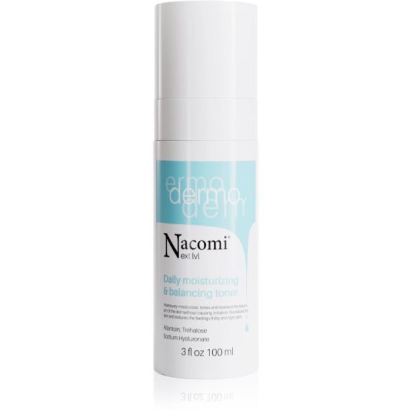 Nacomi Next Level Dermo tonic hidratant pentru echilibrarea pH-ului pielii 100 ml-ro