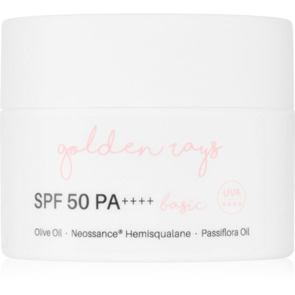 Nacomi Next Level Golden Rays crema de zi hidratanta SPF 50 holiday 50 ml-ro