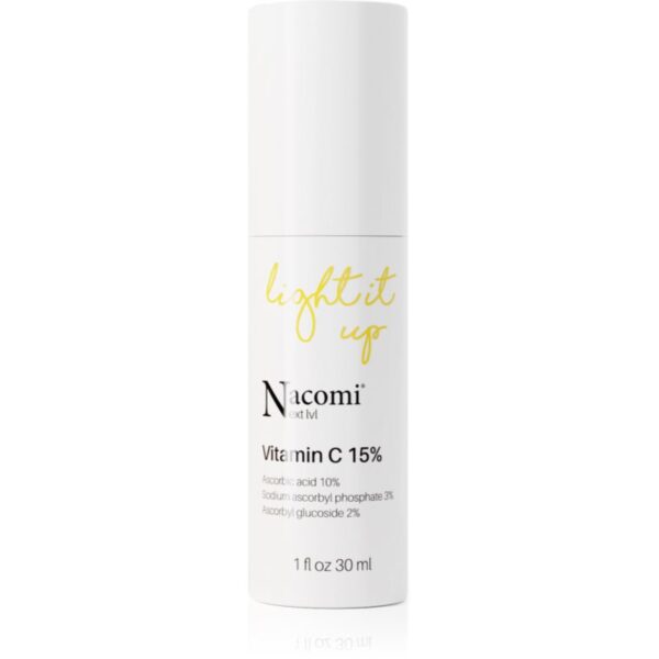 Nacomi Next Level Light It Up ser stralucire cu vitamina C 30 ml-ro