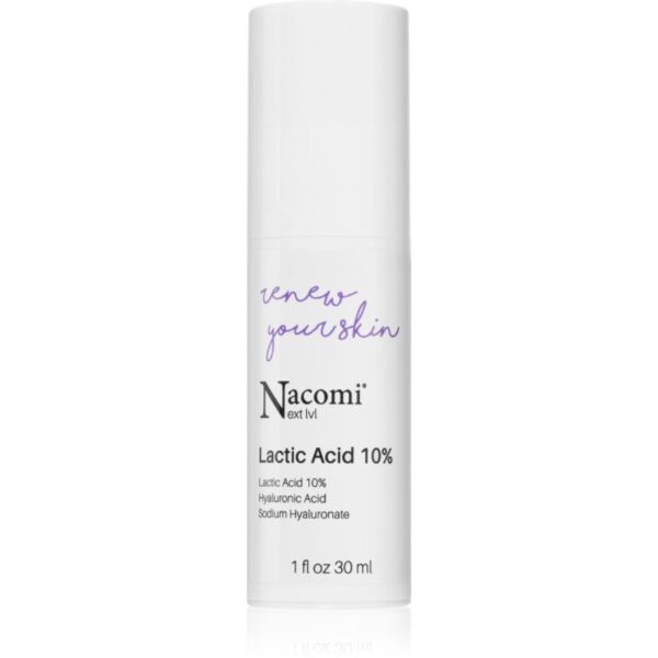Nacomi Next Level Renew Your Skin ser pentru uniformizare cu acid lactic 30 ml-Țena