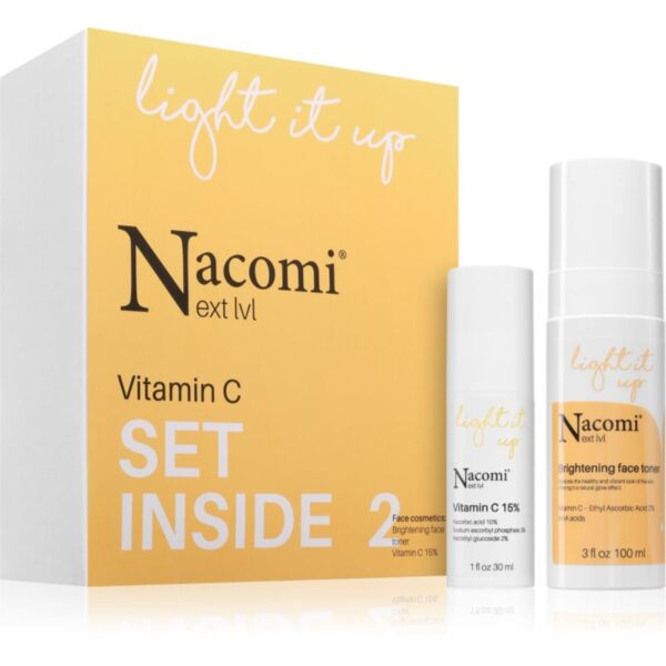 Nacomi Next Level Vitamin C set cadou cu vitamina C-Țena
