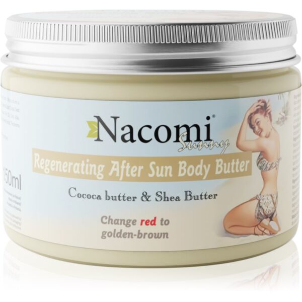 Nacomi Sunny unt de corp regenerator dupa expunerea la soare 150 ml-ro