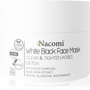 Nacomi White & Black masca de fata pentru curatare 50 ml-ro