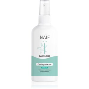 Naif Baby & Kids Cooling Aftersun spray pentru dupa bronzat pentru bebeluși și copii mici fără parfum 175 ml-Țena