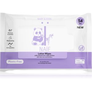 Naif Baby & Kids Lotion Wipes Șervețele umede pentru nou-nascuti si copii 54 buc-ro