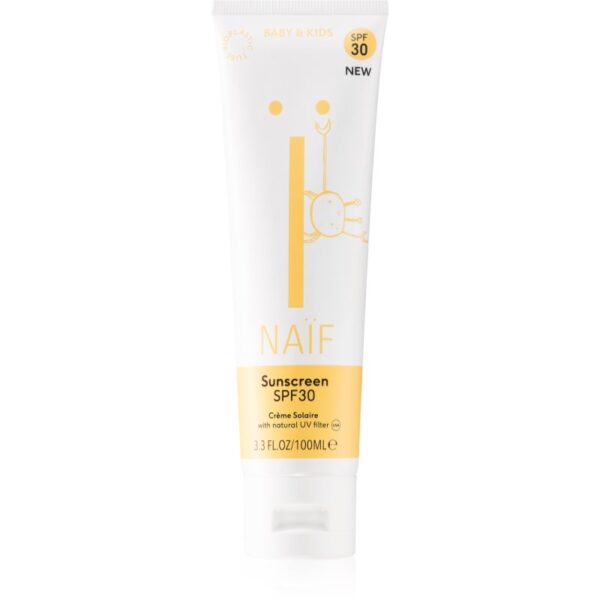 Naif Baby & Kids Sunscreen SPF 30 protectie solara pentru copii SPF 30 100 ml-Țena