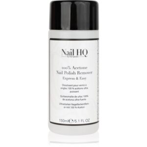 Nail HQ 100% Acetone dizolvant pentru oja 150 ml-Țena