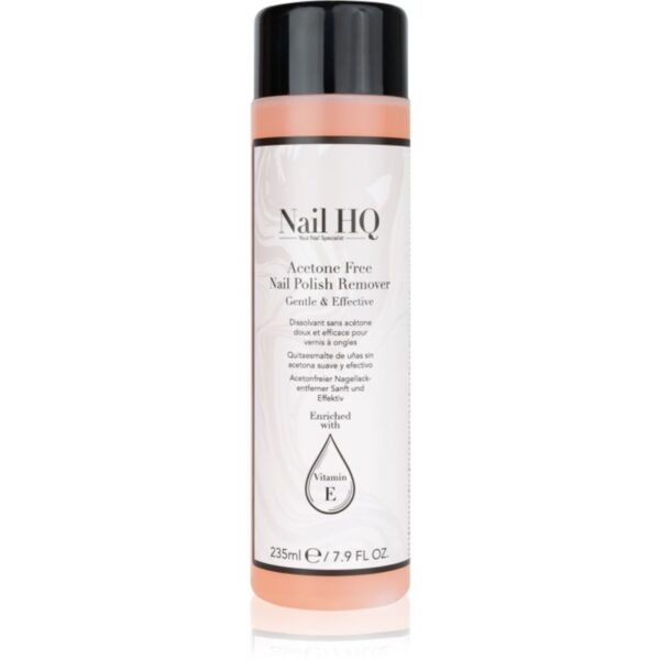 Nail HQ Acetone Free dizolvant pentru oja fara acetona 235 ml-Țena