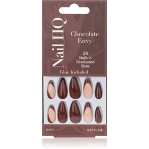 Nail HQ Almond unghii artificiale Chocolate Envy 24 buc-Țena