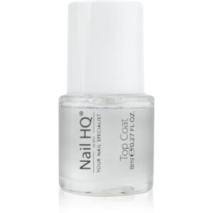 Nail HQ Essentials Top Coat lac de unghii/parte sus fără utilizarea lămpii UV/LED 8 ml-ro