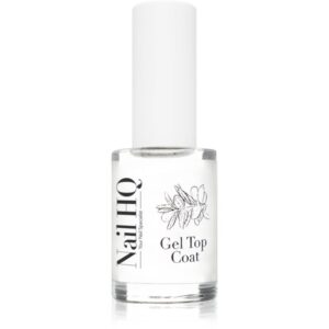 Nail HQ Gel Top Coat lac de unghii/parte sus fără utilizarea lămpii UV/LED 10 ml-Țena