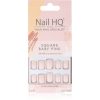 Nail HQ Square unghii artificiale culoare Baby Pink 24 buc-Țena