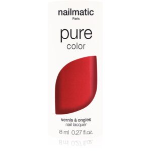 Nailmatic Pure Color lac de unghii AMOUR-Rouge Nacré / Red Shimmer 8 ml-Țena