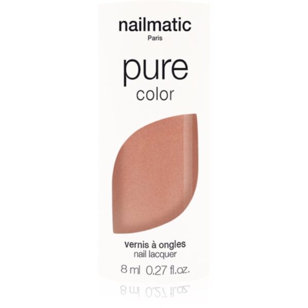 Nailmatic Pure Color lac de unghii BRITANY- Beige Nacré / Pearl beige 8 ml-Țena