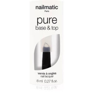 Nailmatic Pure Color lac de unghii Base & Top 2 in 1 8 ml-Țena