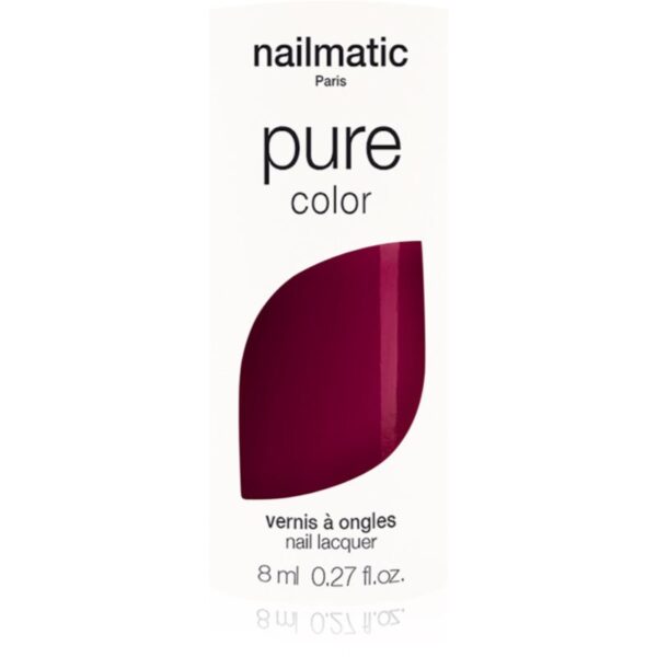 Nailmatic Pure Color lac de unghii FAYE-Bordeaux Red 8 ml-Țena