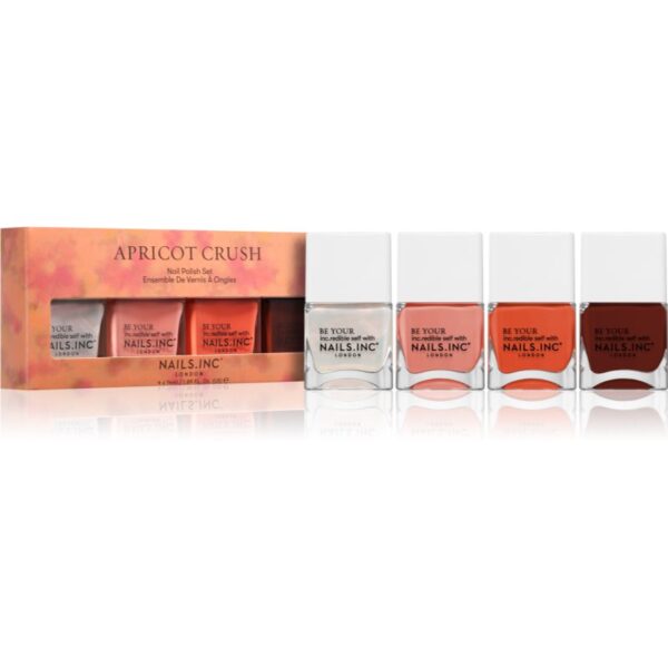Nails Inc. Apricot Crush set de lacuri de unghii-ro