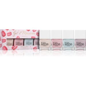 Nails Inc. Get It Macaron set de lacuri de unghii-ro