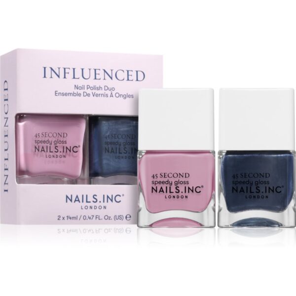 Nails Inc. Influenced set de lacuri de unghii-Țena