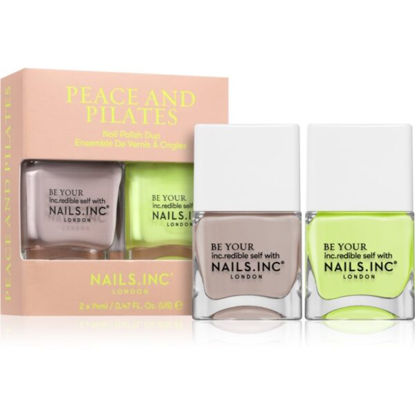 Nails Inc. Peace and Pilates set de lacuri de unghii-ro