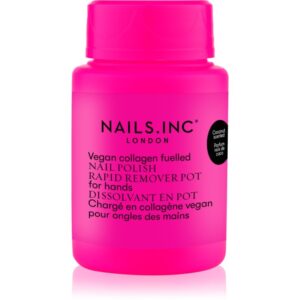 Nails Inc. Vegan Nail Polish Rapid Remover Pot dizolvant pentru oja fara acetona s vůní kokosu 50 ml-Țena