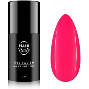 NaniNails Amazing Line lac de unghii sub forma de gel culoare Neon Pink 5 ml-Țena