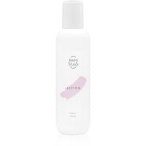 NaniNails NANI Peach acetonă pentru a îndepărta gelul de pe unghii 100 ml-ro